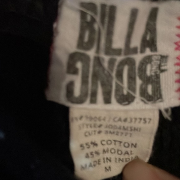 Billabong Dress: size M: black and white striped pattern - Picture 7 of 7